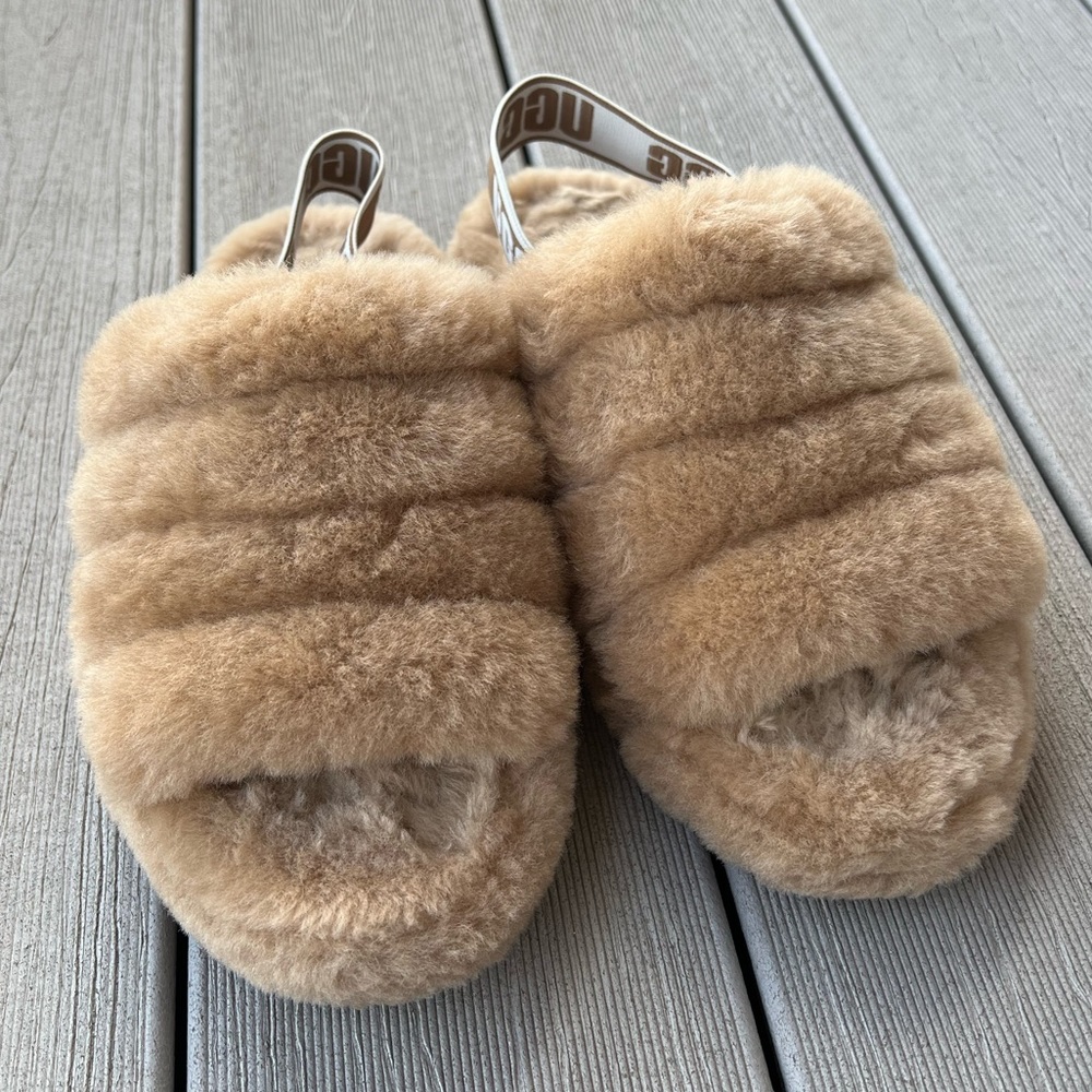 Ugg Fluff Yeah Chestnut Slippers